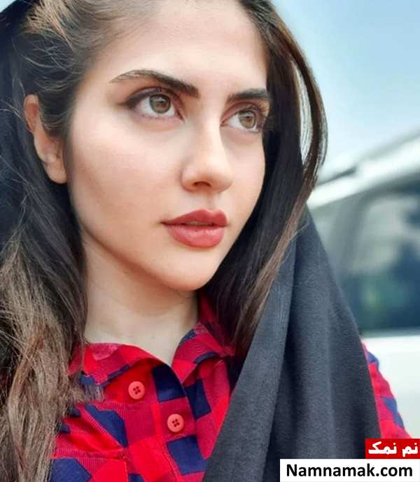نازنین رضوانی بازیگر نقش بهاره در سریال سوجان