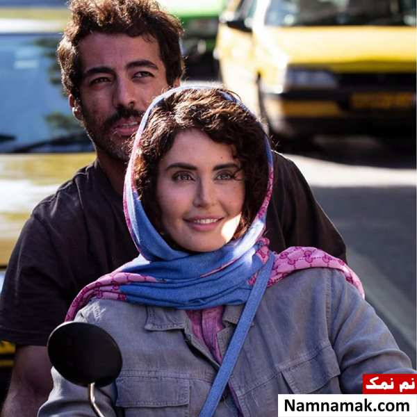الناز شاکردوست و نوید پورفرج در فیلم گوزن های اتوبان