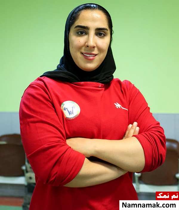الهام حسینی وزنه بردار