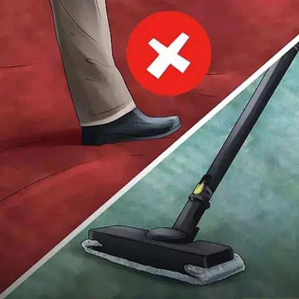جلوگیری از رفت و آمد بر روی فرش