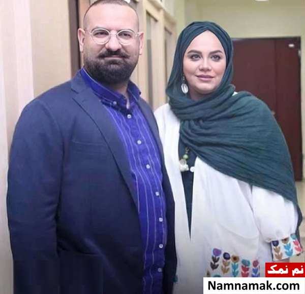 نرگس آبیار و همسرش محمدحسین قاسمی