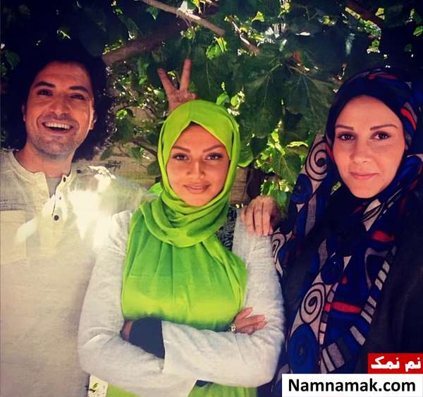 مهسا کامیابی و اشکان خطیبی در سریال بچه های نسبتا بد