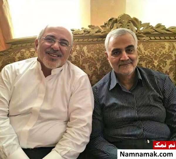 زندگینامه محمدجواد ظریف و همسرش محمدجواد ظریف و سردار قاسم سلیمانی