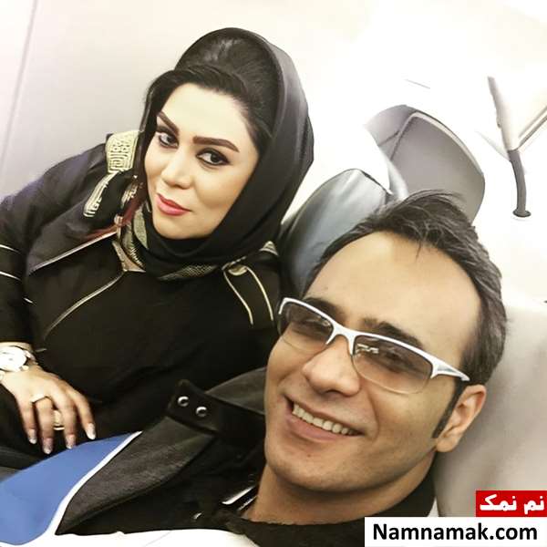شهرام شکوهی و همسرش دلارام