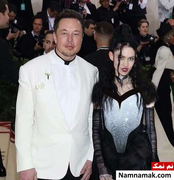 ایلان ماسک و همسرش