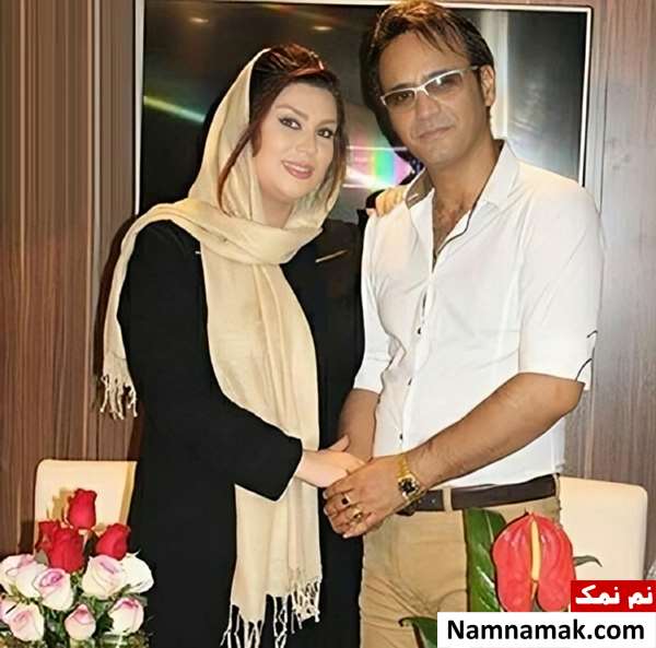 شهرام شکوهی و همسرش دلارام