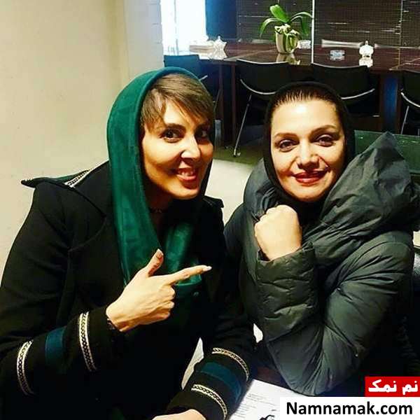 زندگینامه الهام پاوه نژاد و همسرش و دخترش کردیا کامکاری الهام پاوه نژاد در کنار لیلا بلوکات