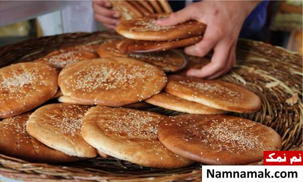 نان های سنتی شاهرود