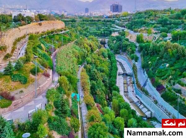بوستان های جنگلی استان تهران