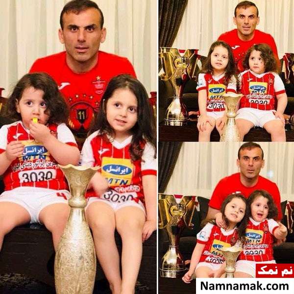 زندگینامه سیدجلال حسینی و همسرش سید جلال حسینی و دخترانش نورا و میلا