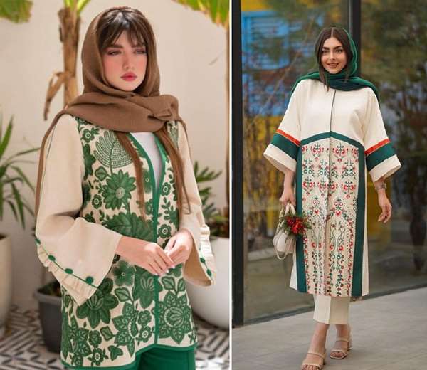 آشنایی با پارچه لینن مانتویی و 4 مدل مانتو جدید و بهاره
