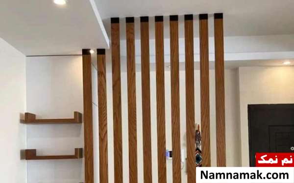 مدل کابینت آشپزخانه با ستون مزاحم وسط یا کنار