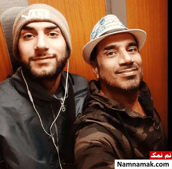 نصرالله رادش و پسرش پرهام