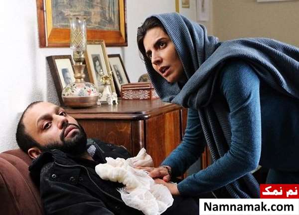 لیلا حاتمی و صابر ابر در فیلم حکایت دریا