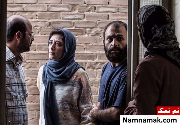 مینا ساداتی و صابر ابر در فیلم تابستان داغ