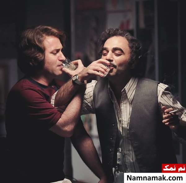 صابر ابر و هوتن شکیبا در سریال تاسیان