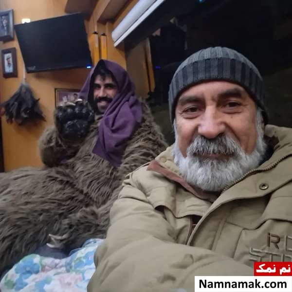 خرس سریال پایتخت واقعی بود یا نه خرس سریال پایتخت واقعی بود یا نه