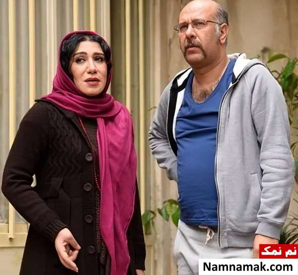 محمد بحرانی و نسیم ادبی در سریال گلشیفته