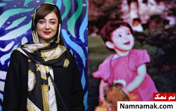 عکس کودکی ویدا جوان