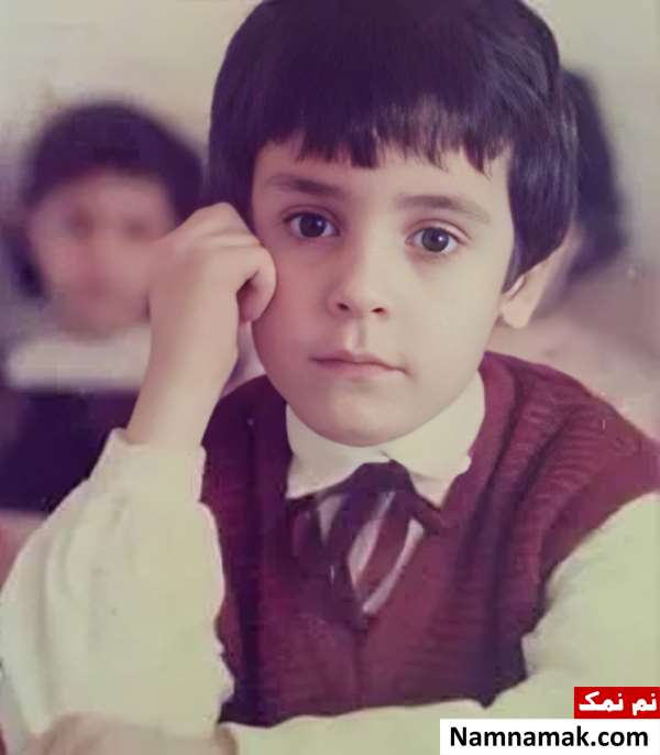 عکس کودکی کاوه سماک باشی