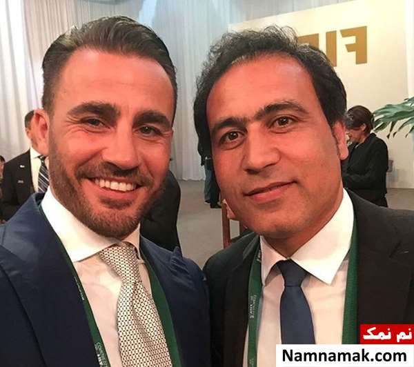 زندگینامه مهدی مهدوی کیا و همسرش مهدی مهدوی کیا و فابیو کاناوارو