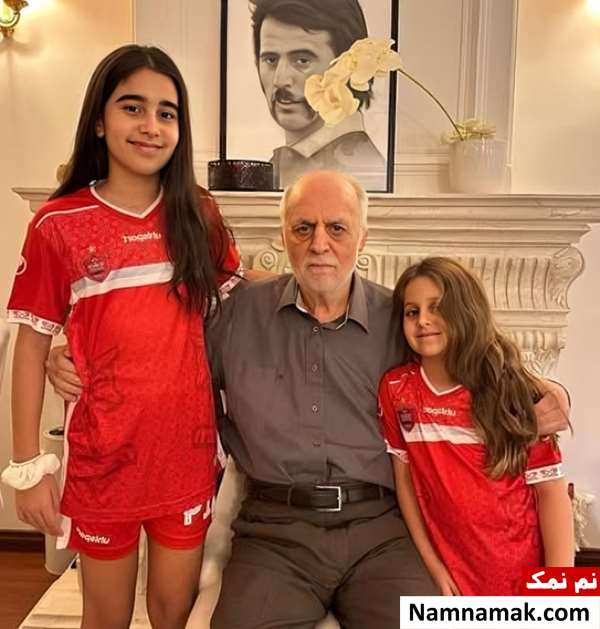 زندگینامه محمود خوردبین و همسرش محمود خوردبین و نوه هایش