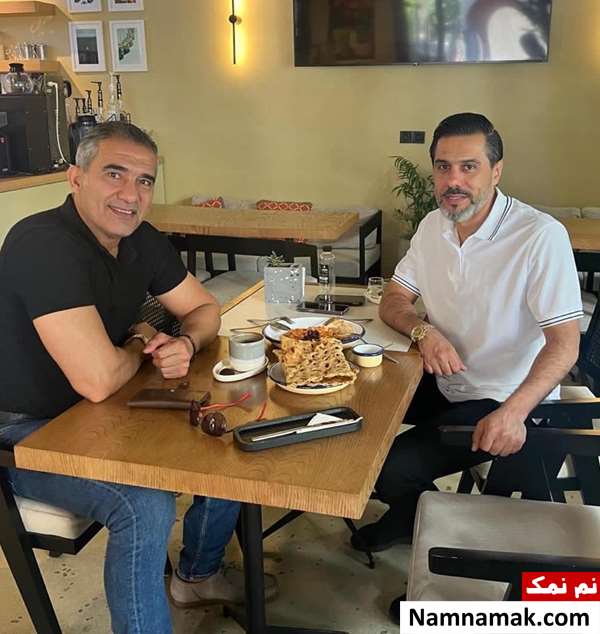 افشین پیروانی و احمدرضا عابدزاده