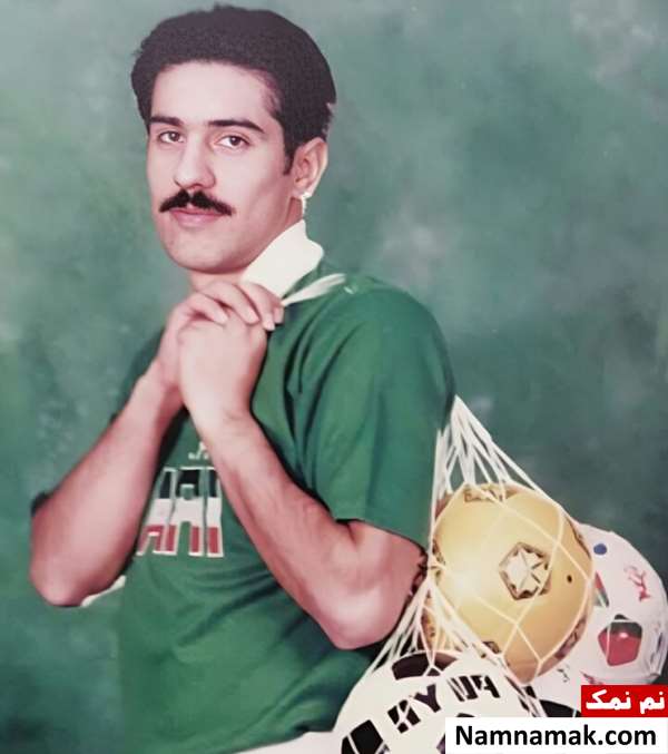 عکس جوانی افشین پیروانی