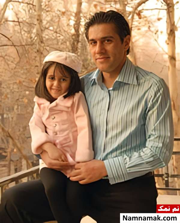 افشین پیروانی و دخترش