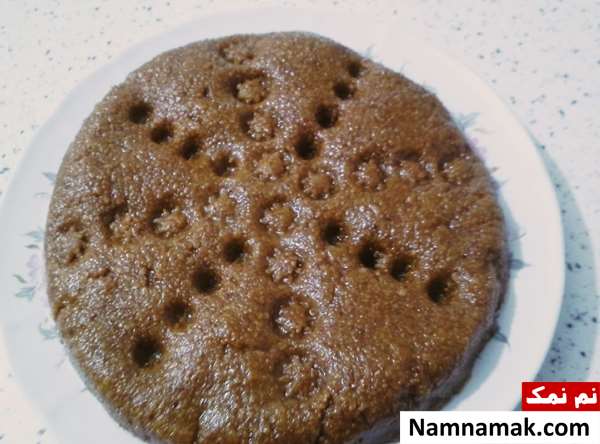 حلوای اوماج با شیره انگور