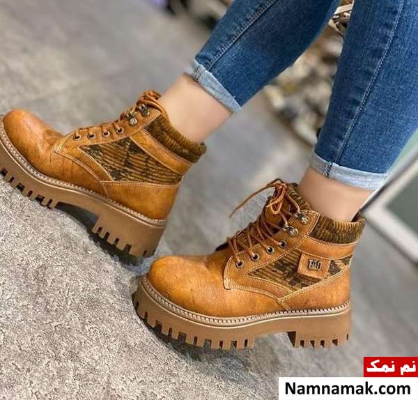 با کفش نیم بوت چه شلواری بپوشیم