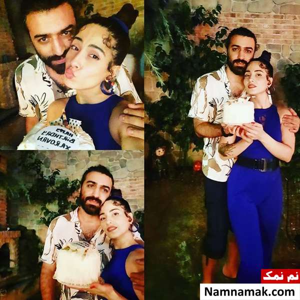 فیلم و سریال های بهارک صالح نیا در خارج و شبکه جم بهارک صالح نیا و همسرش زاراوان اسکندری
