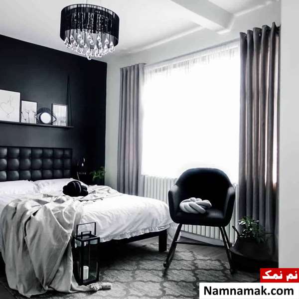 چیدمان اتاق خواب تاریک با ترفندها و نکات خاص