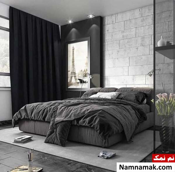 چیدمان اتاق خواب تاریک با ترفندها و نکات خاص