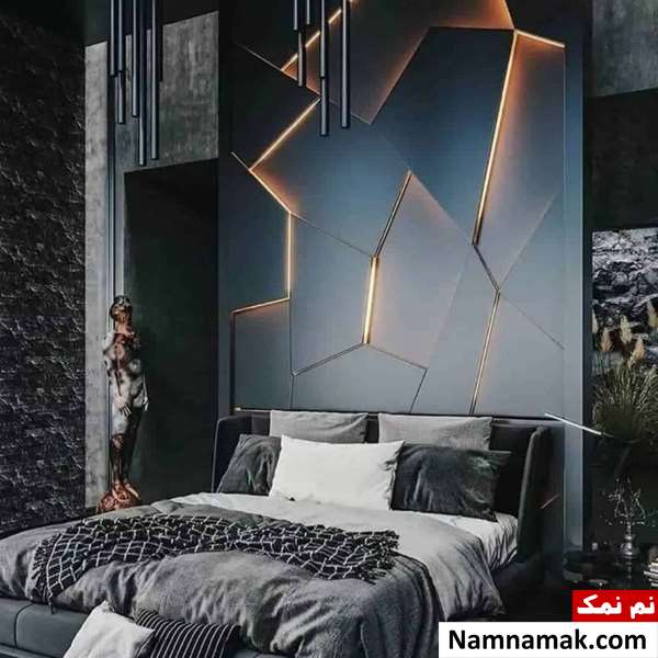 چیدمان اتاق خواب تاریک با ترفندها و نکات خاص