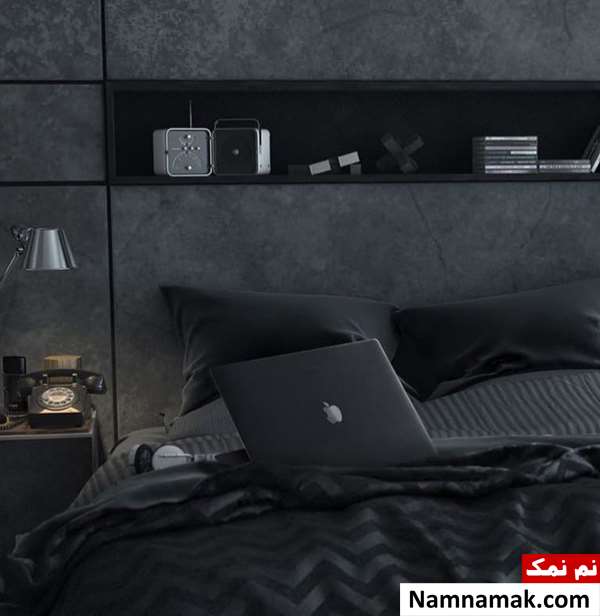 چیدمان اتاق خواب تاریک با ترفندها و نکات خاص