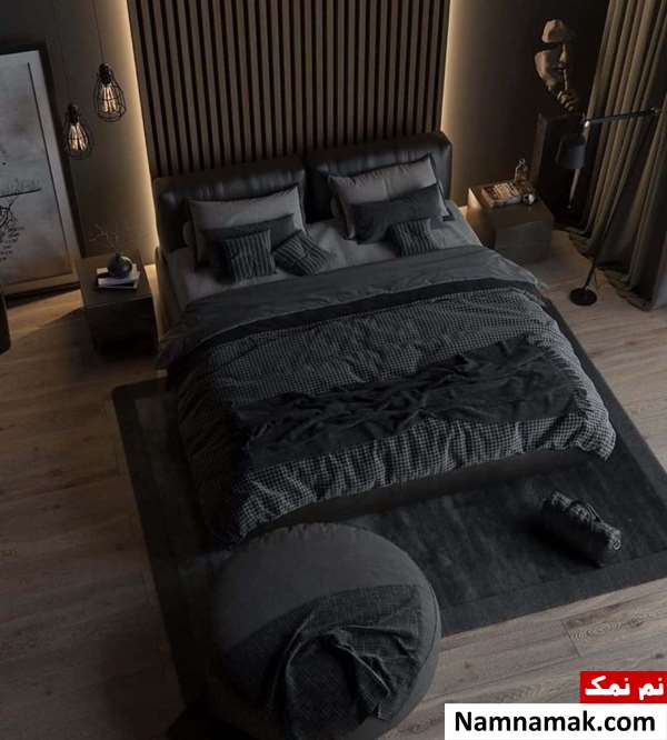 چیدمان اتاق خواب تاریک با ترفندها و نکات خاص