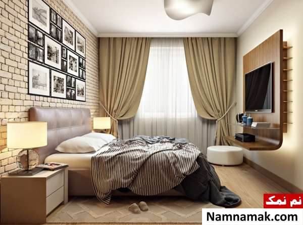 چیدمان اتاق خواب 12 متری