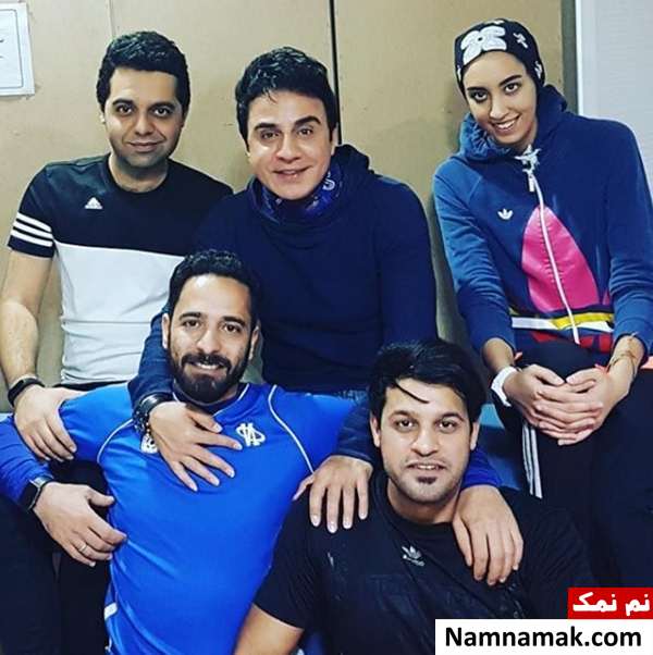 عکس یادگاری عموپورنگ در کنار کیمیا علیزاده عکس یادگاری عموپورنگ در کنار کیمیا علیزاده