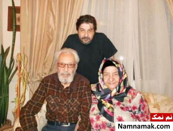 احمد مشایخی پدر جمشید مشایخی جمشید مشایخی و همسر و پسرش