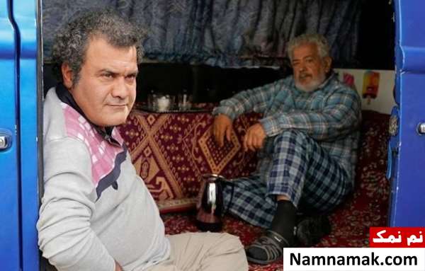 رضا فیاضی و بهراد خرازی در سریال خانه پرتقالی ها