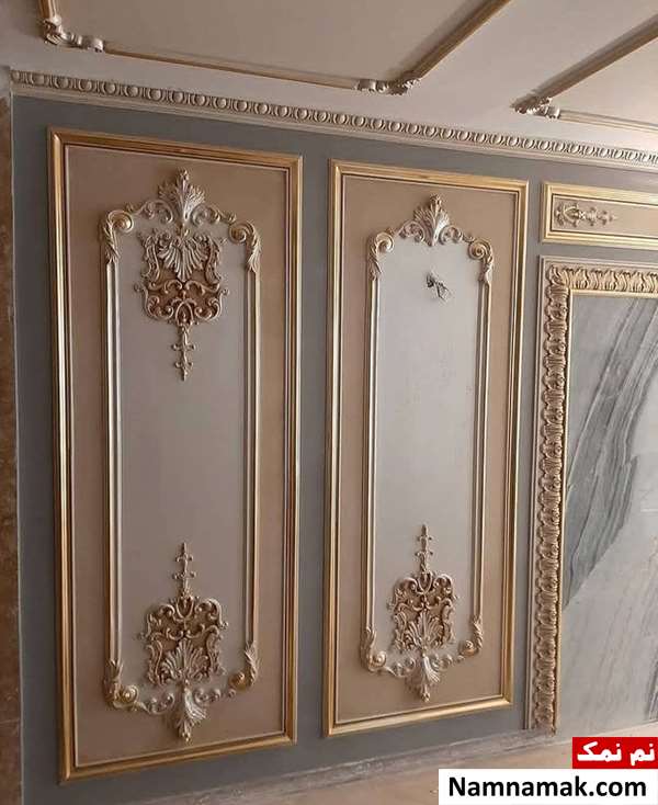 گچبری راهرو اتاق خواب و کریدور ورودی منزل