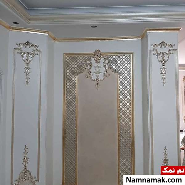 گچبری راهرو اتاق خواب و کریدور ورودی منزل