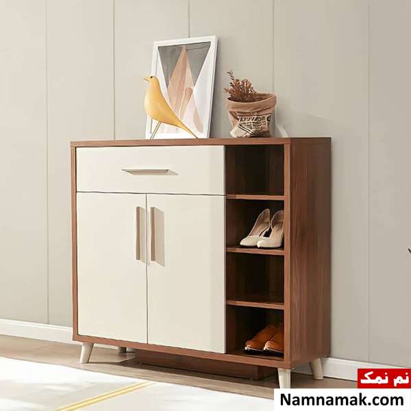 ایده جاکفشی برای راهرو باریک و ورودی منزل
