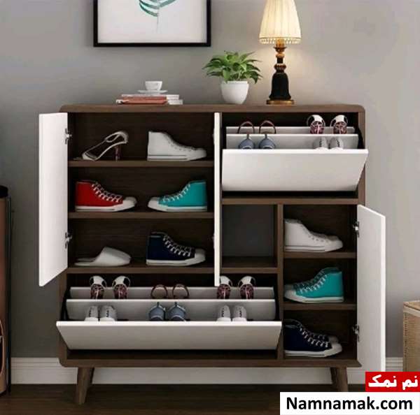 انواع مدل جاکفشی برای راهرو و درب ورودی مدرن و شیک