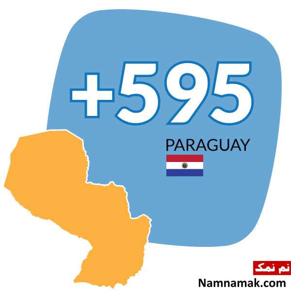 پیش شماره 00595 کد کشور پاراگوئه است پیش شماره 00595 کد کشور پاراگوئه است