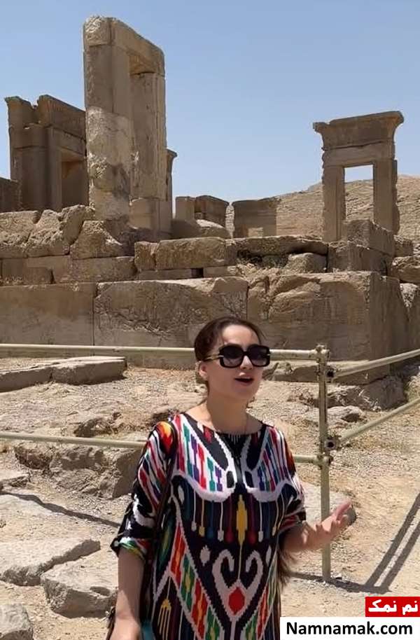 زندگینامه نگینه امانقلوا و همسرش نگینه امانقلوا در تخت جمشید