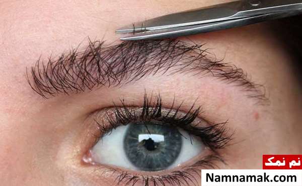 چگونه تاج ابرو را درست کنیم؟