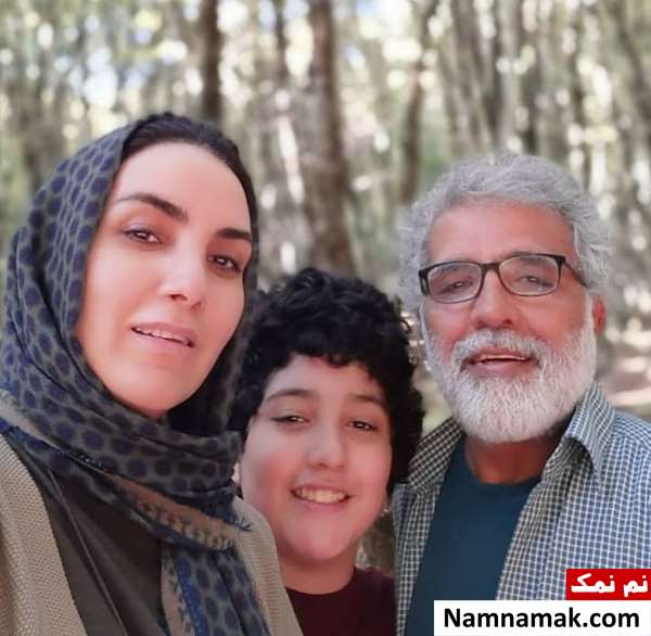 زندگینامه بهروز افخمی و همسرش بهروز افخمی و همسر و پسرش آهیل افخمی
