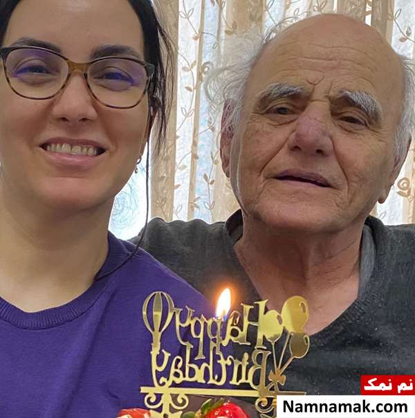 مرجان شیرمحمدی و پدرش